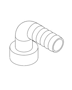 Bend 3-4 inch 20 mm - PA